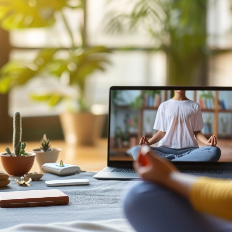 Virtual Meditation: Finding Peace at Home